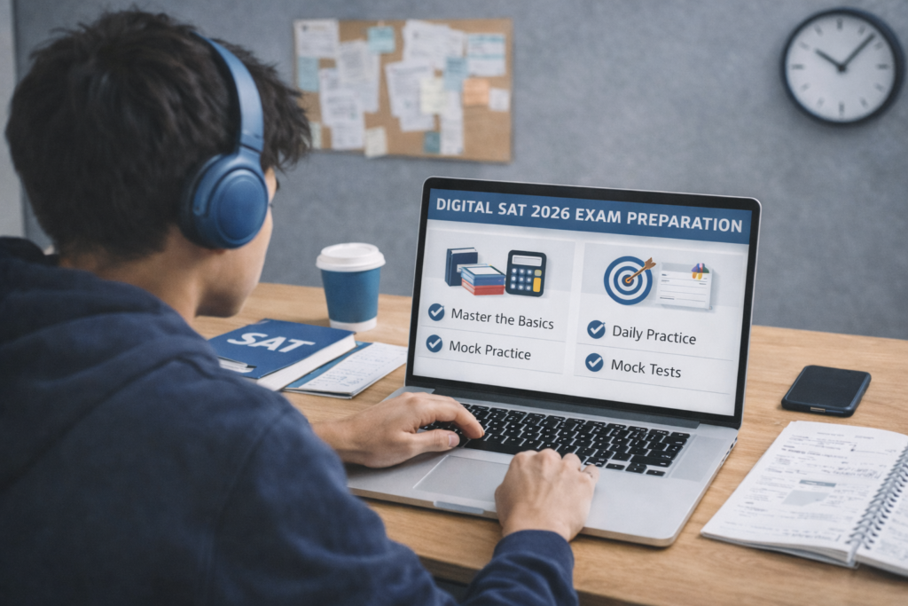 DIGITAL SAT EXAM TIMINING AND ADAPTIVE MODEL, SAT exam 2026