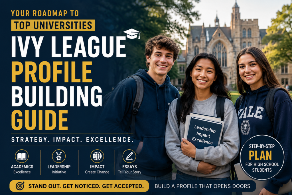 Ivy League Profile Building Guide 2026: Step-by-Step Strategy to Build a Winning Application