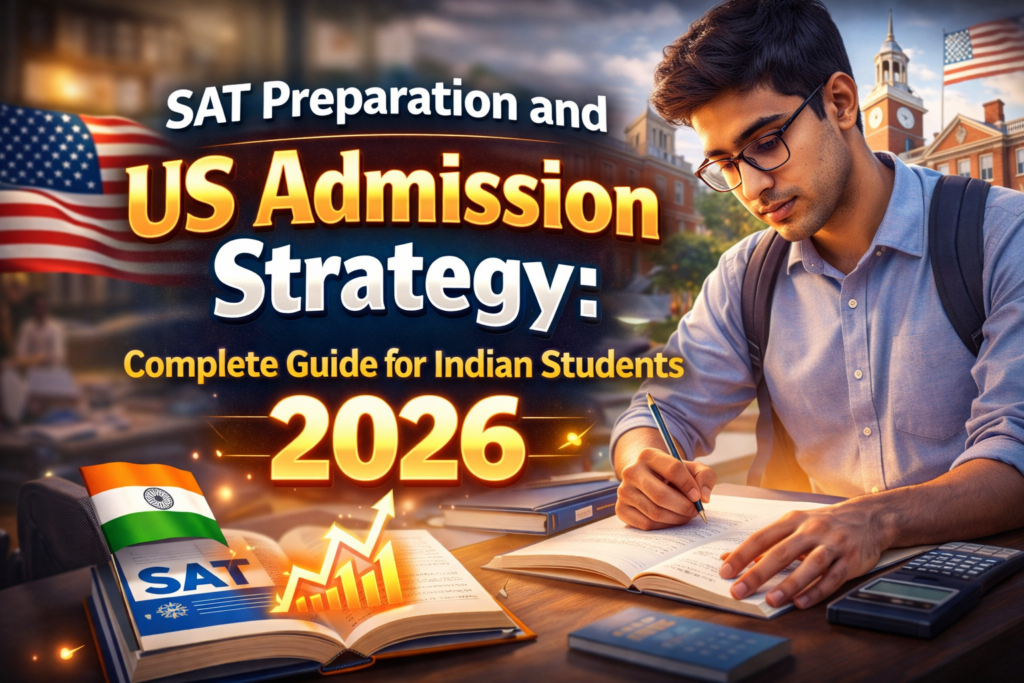 SAT Preparation and US Admission Strategy: Complete Guide for Indian Students 2026