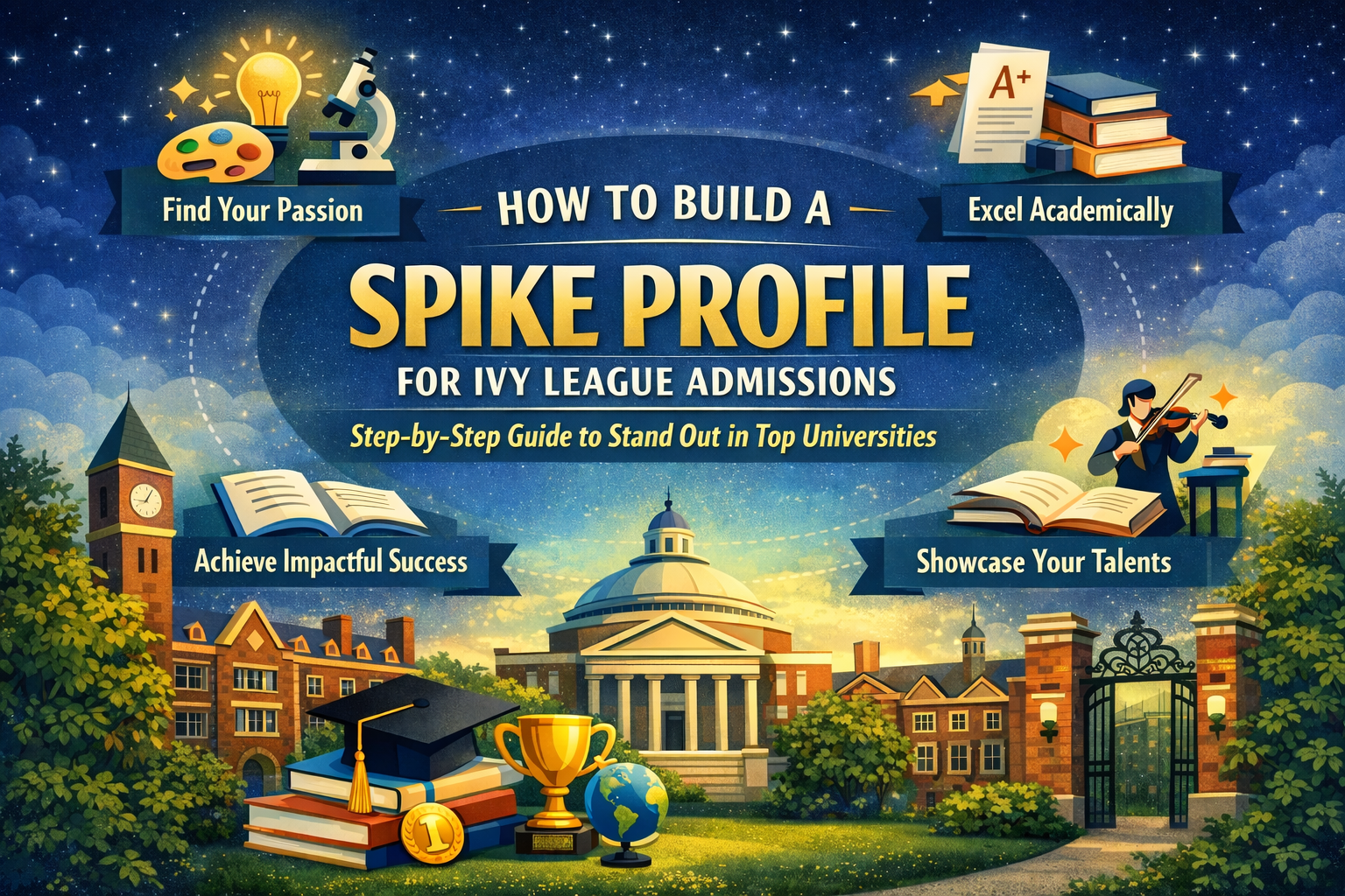 How to Build a Spike Profile for Ivy League Admissions: Step-by-Step Guide to Stand Out in Top Universities